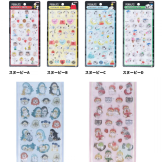 Snoppy & Mofusand BONBON sticker 3D立體貼紙