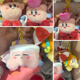 星之卡皮 Kirby 2025新款掛飾公仔 預訂