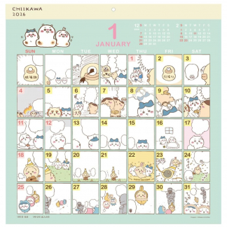 2026 Chiikawa comic calendar