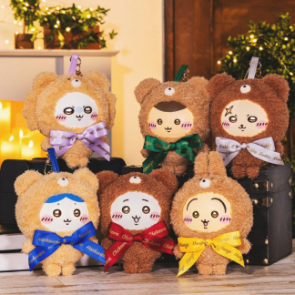 Chiikawa X Kiramekko Teddy Bear 盲盒熊仔掛件