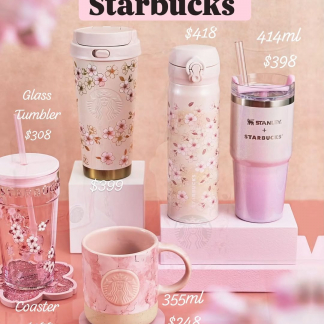 2026 SAKURA 櫻花季 Starbucks 系列 (preorder)