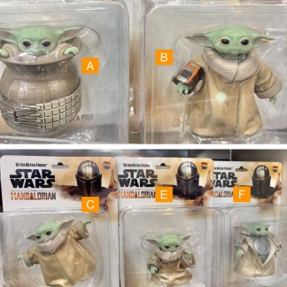 訂貨 Starwars Grogu Figure