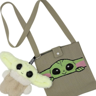 預訂 日本 9月中出貨 Starwars Grogu Fluffy Mascot Pouch & Charm