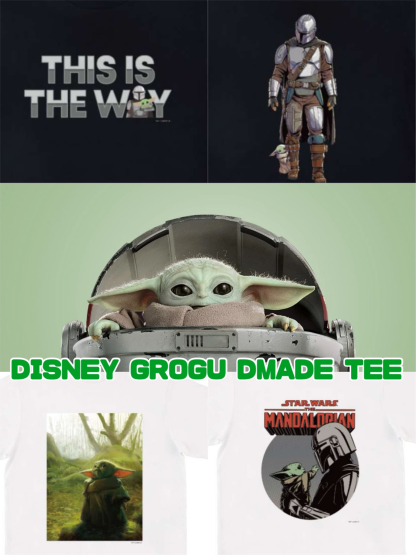 預訂訂做 Disney Dmade Grogu Tee