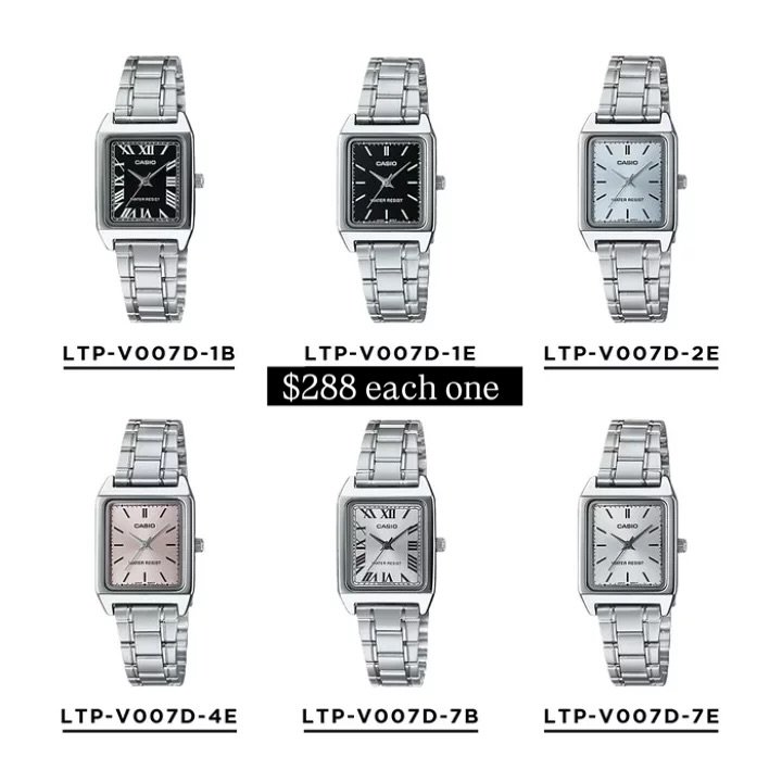 Casio 經典LTP V007D 簡單利落款式 - 圖片 2