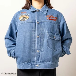 訂貨 toy story alien 牛仔刺繡外套 - 圖片 1