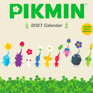 訂貨 pikmin 皮克敏 2027 calendar (跟外國月曆時間 ) 8月中下旬到貨