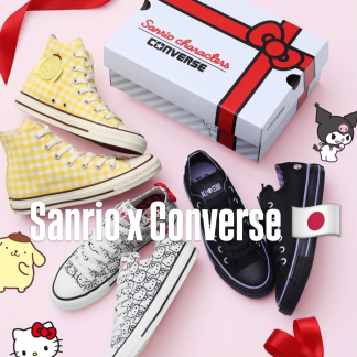 Sanrio x converse  9月到貨