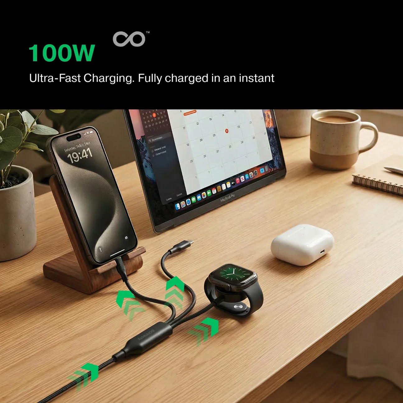 Connecty QuadLink 4合1充電線
