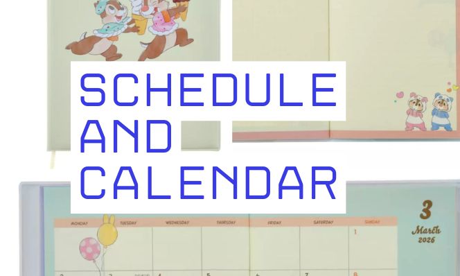 schedule and calendar