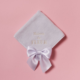 Maison de FLEUR 大號絲帶毛巾手帕 Maison de FLEUR 大號絲帶毛巾手帕