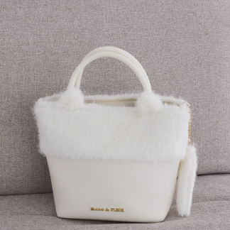 Maison de FLEUR 貓咪仿皮草包 Maison de FLEUR 貓咪仿皮草包