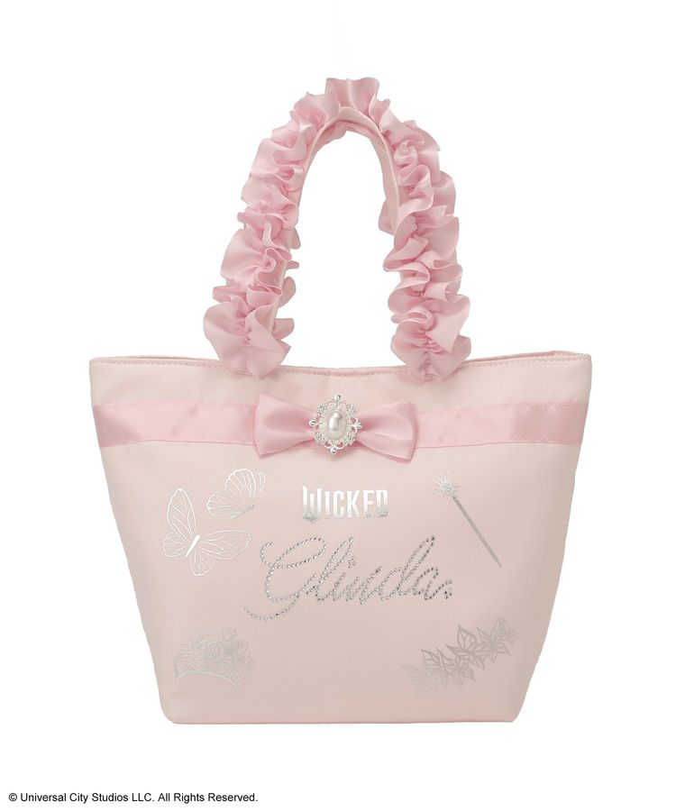Maison de FLEUR 【WICKED】GLINDA/荷葉邊手提包