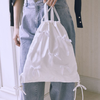 Maison de FLEUR 絲帶背包