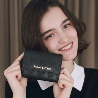 Maison de FLEUR 彩色字母組合錢包 Maison de FLEUR 彩色字母組合錢包