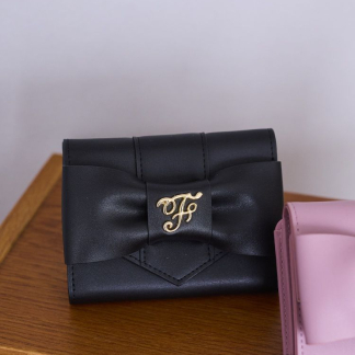 Maison de FLEUR 腰帶絲帶迷你錢包 Maison de FLEUR 腰帶絲帶迷你錢包