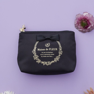 Maison de FLEUR 緞帶紙巾盒