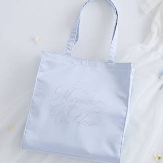 Maison de FLEUR 緞面水鑽手提包