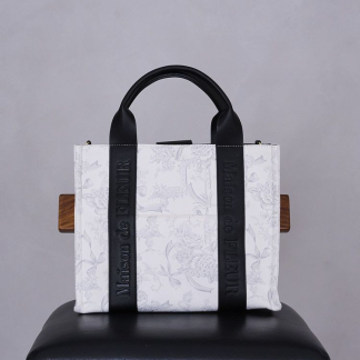 Maison de FLEUR 【雙向手提包】Logo手把方形雙向手提包 Maison de FLEUR 【雙向手提包】Logo手把方形雙向手提包