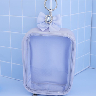 Maison de FLEUR 藍色狂熱透明收納袋