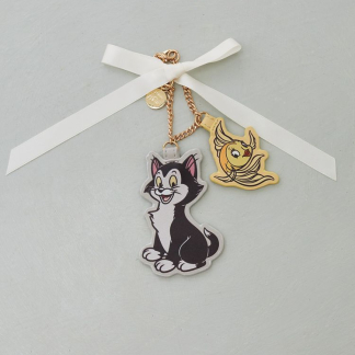 Maison de FLEUR Figaro & Cleo/皮革吊墜 Maison de FLEUR Figaro & Cleo/皮革吊墜