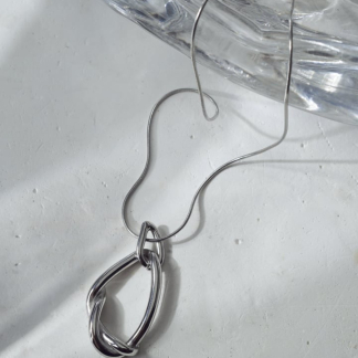 預訂GOLDY Nuance Knot Slide 不鏽鋼項鍊