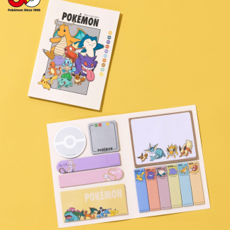 預訂 3COINS Pokémon 書本型便利貼套裝 2月尾日本出貨