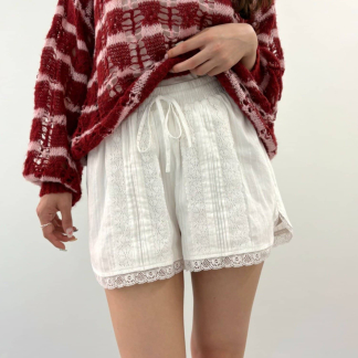 w closet 棉質蕾絲短褲
