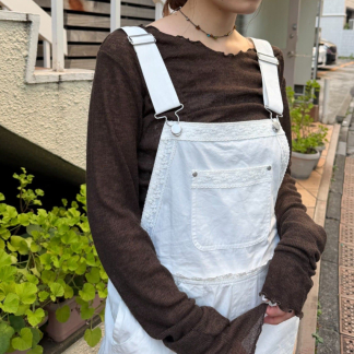 w closet 前褶套頭衫