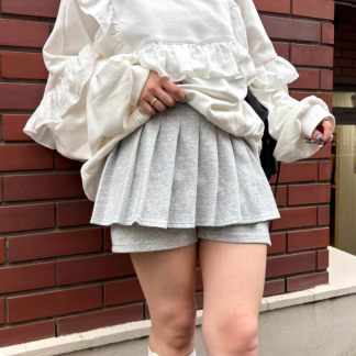 w closet 百褶裙