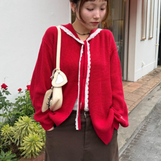w closet 水手領針織衫
