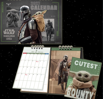 訂貨 grogu 2027 desktop calendar 訂貨 grogu 2027 desktop calendar
