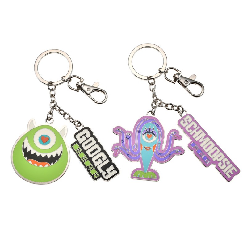 預訂japan disneystore 麥克&西莉亞・梅 鑰匙圈・鑰匙鏈 配對 MONSTERS INC. 25TH ANNIVERSARY