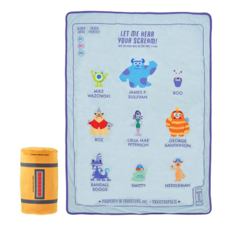 預訂japan disneystore 怪獸電力公司 毛毯 附收納袋 MONSTERS INC. 25TH 預訂japan disneystore 怪獸電力公司 毛毯 附收納袋 MONSTERS INC. 25TH