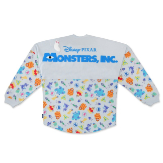 預訂japan disneystore 【Spirit Jersey】怪獸電力公司 長袖T恤 MONSTERS INC. 25TH