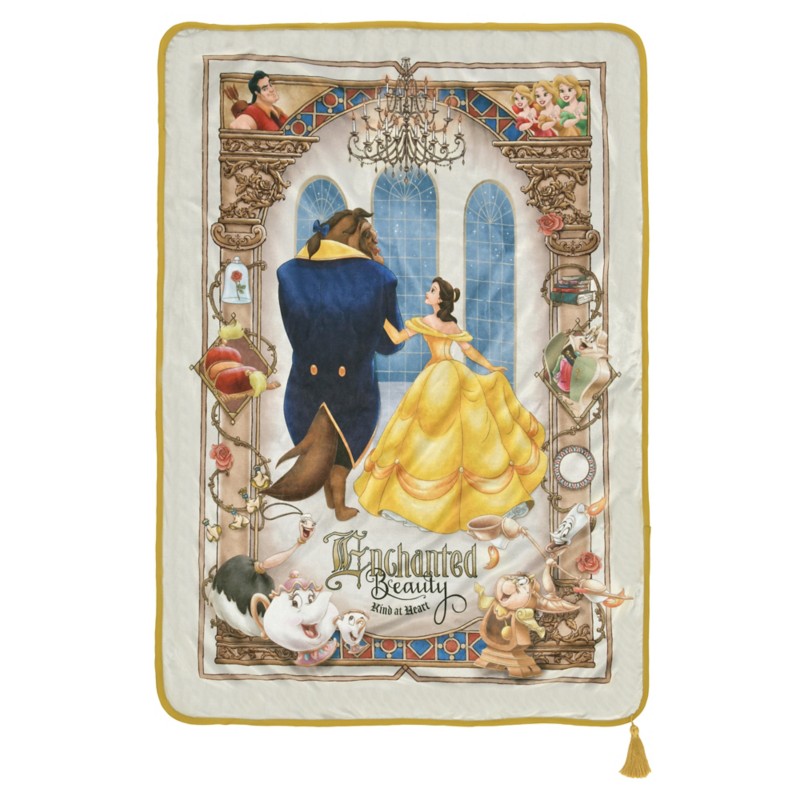 預訂belle 美女與野獸35週年 雙面毯 預訂belle 美女與野獸35週年 雙面毯