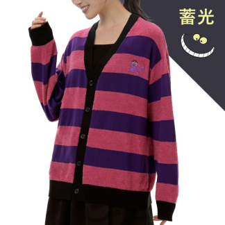 預訂japan disneystore 妙妙貓 長袖開襟衫 針織 夜光 CHESHIRE CAT 預訂japan disneystore 妙妙貓 長袖開襟衫 針織 夜光 CHESHIRE CAT