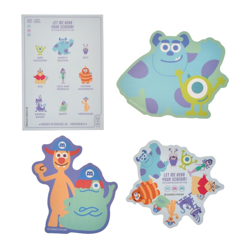 預訂japan disneystore 怪獸電力公司 貼紙套組 Sticker Collection MONSTERS INC. 25TH