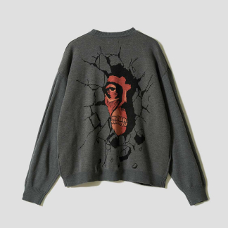 預訂graniph design tee 進擊的巨人 城牆提花開襟衫