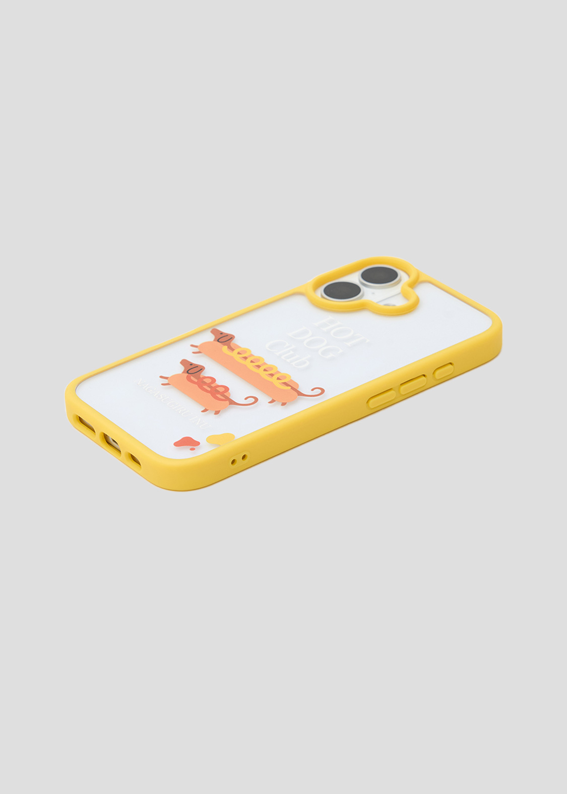 預訂graniph 臘腸狗狗×熱狗 透明手機殼 iPhone17