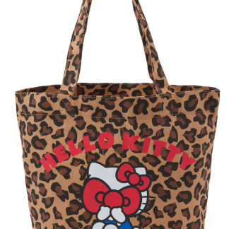 預訂GRL Hello Kitty豹紋托特包