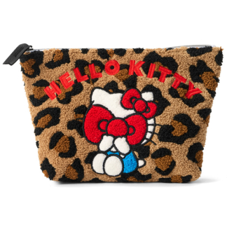 預訂GRL Hello Kitty遮面豹紋刺繡小包