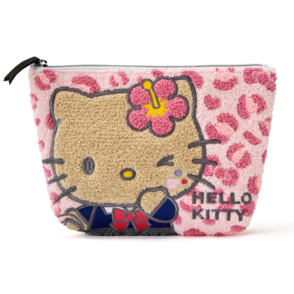 預訂GRL 曬黑Hello Kitty豹紋刺繡小包