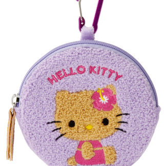 預訂GRL 曬黑Hello Kitty扶桑花刺繡圓形小包
