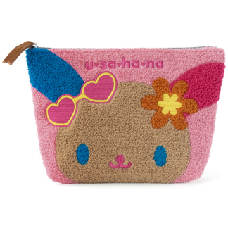 預訂GRL 曬黑Usahana刺繡小包 粉紅色
