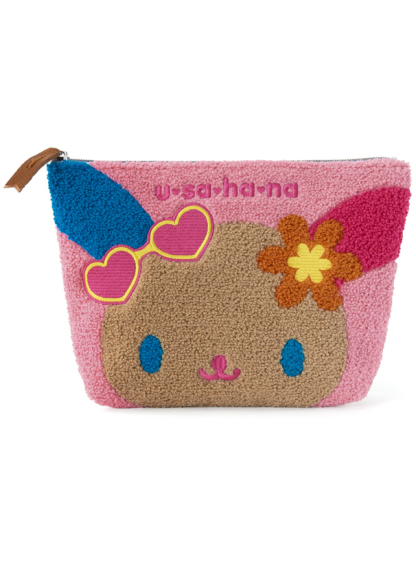 預訂GRL 曬黑Usahana刺繡小包 粉紅色