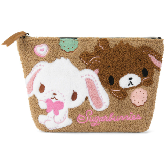 預訂GRL Sugar Bunnies刺繡小包 啡色