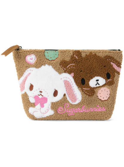 預訂GRL Sugar Bunnies刺繡小包 啡色