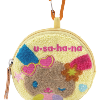 預訂GRL 曬黑Usahana刺繡圓形小包 黃色