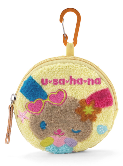 預訂GRL 曬黑Usahana刺繡圓形小包 黃色